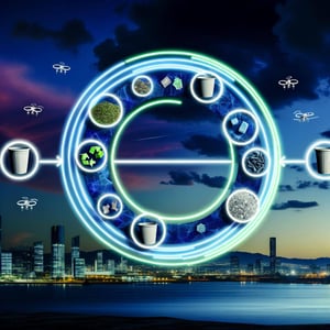 circular economy, futuristic